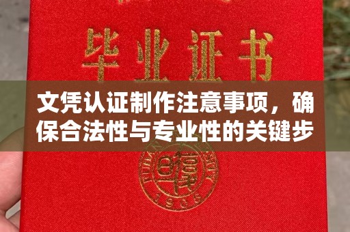 永泰文凭认证制作注意事项，确保合法性与专业性的关键步骤