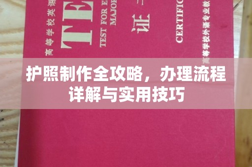 永泰护照制作全攻略，办理流程详解与实用技巧