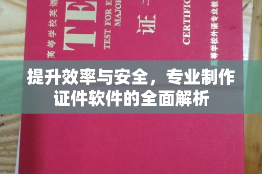 永泰提升效率与安全，专业制作证件软件的全面解析