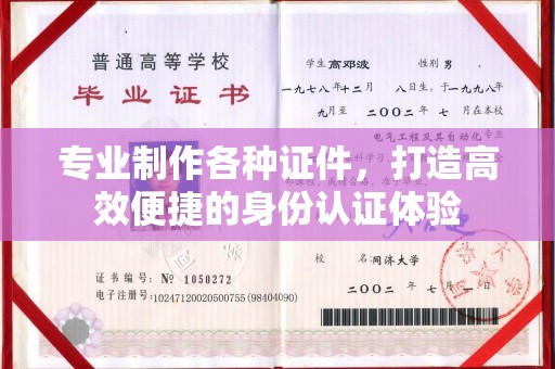永泰专业制作各种证件，打造高效便捷的身份认证体验